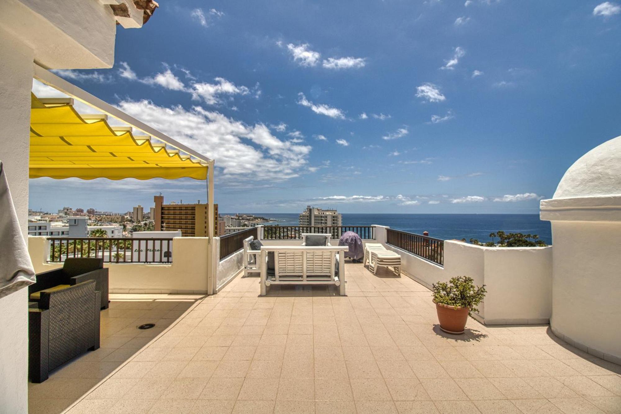 شقة Penthouse Sea View Jacuzzy Terrace & Pool Playa Feñabe المظهر الخارجي الصورة