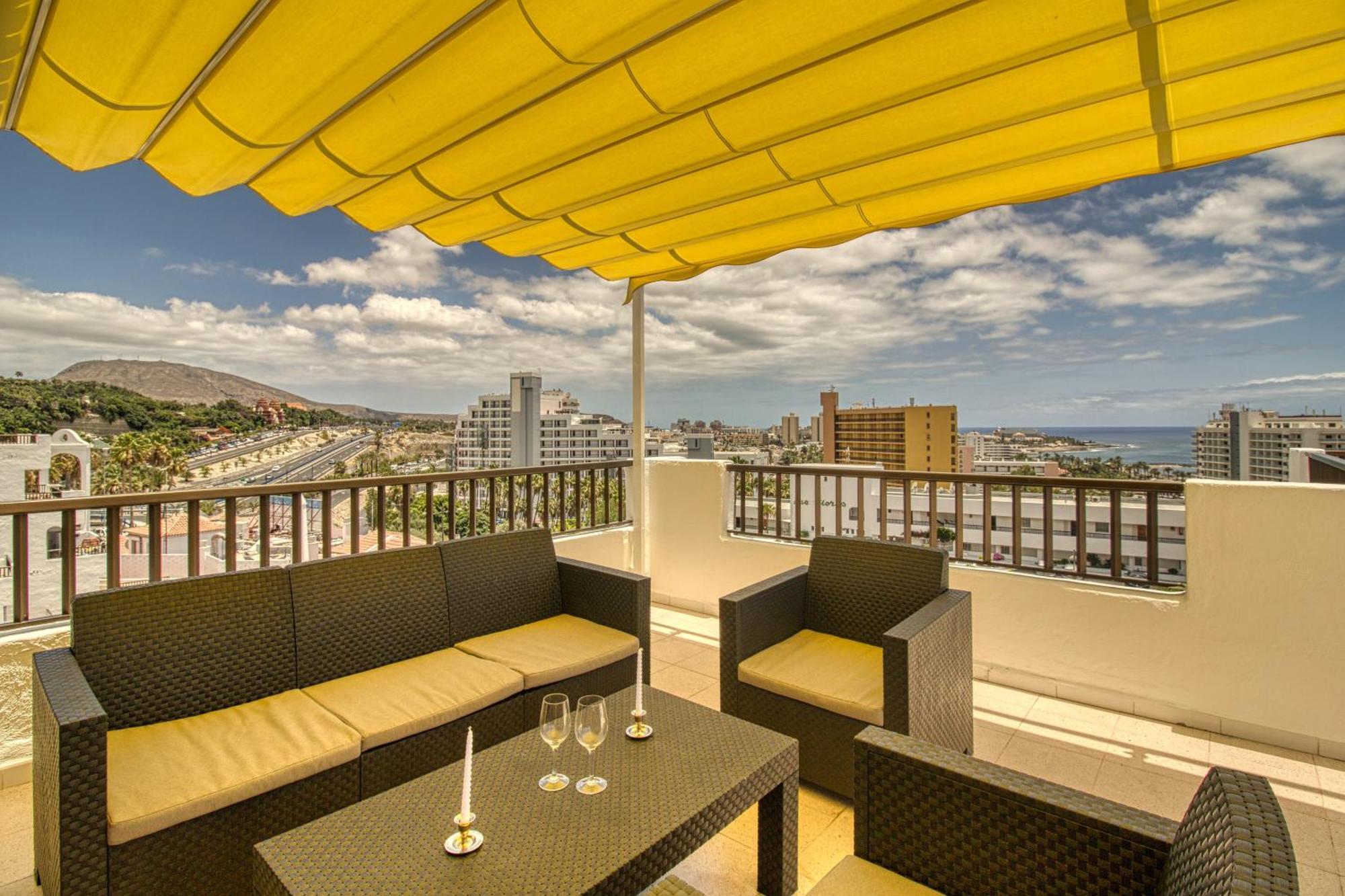 شقة Penthouse Sea View Jacuzzy Terrace & Pool Playa Feñabe المظهر الخارجي الصورة
