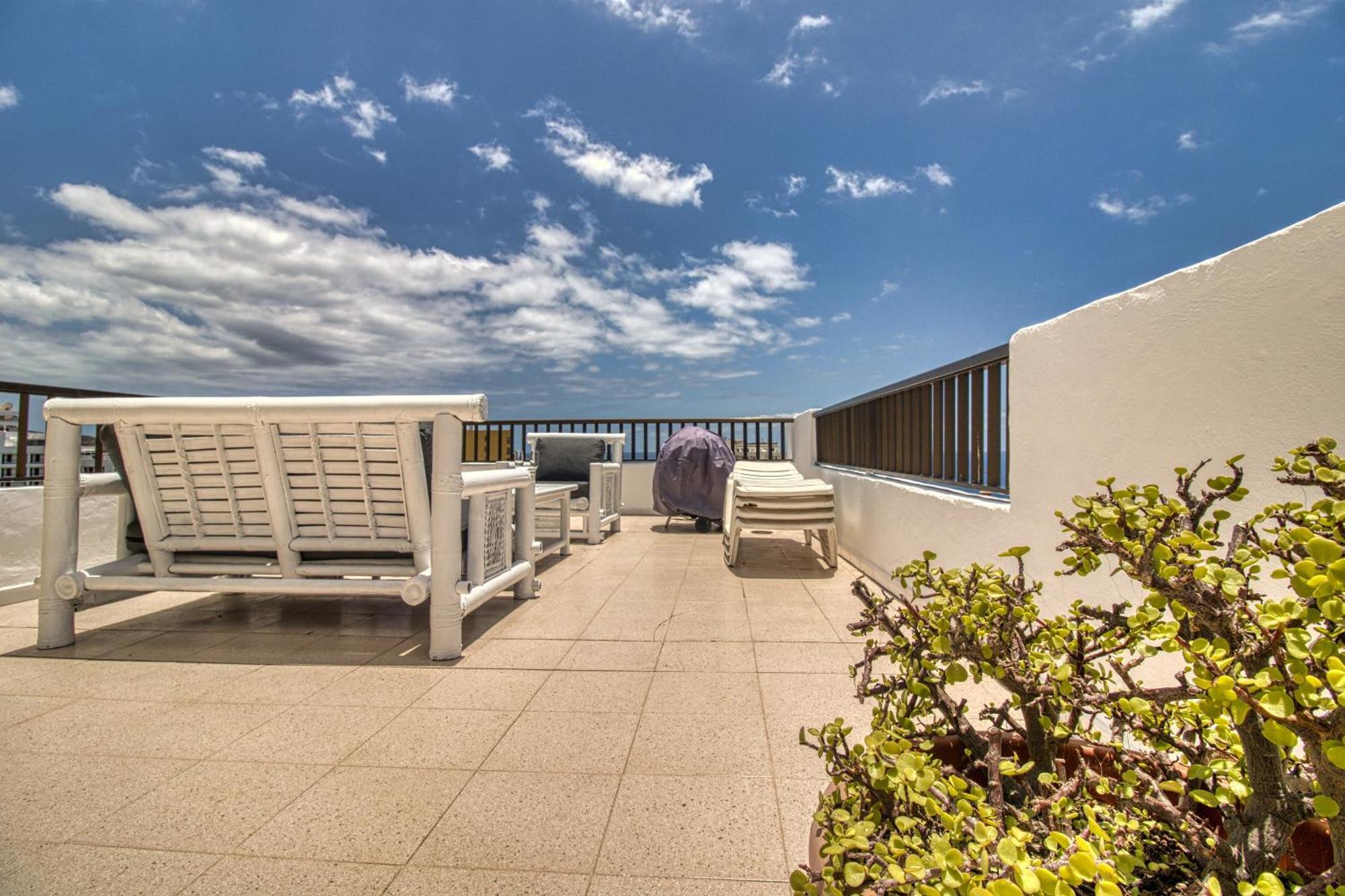 شقة Penthouse Sea View Jacuzzy Terrace & Pool Playa Feñabe المظهر الخارجي الصورة