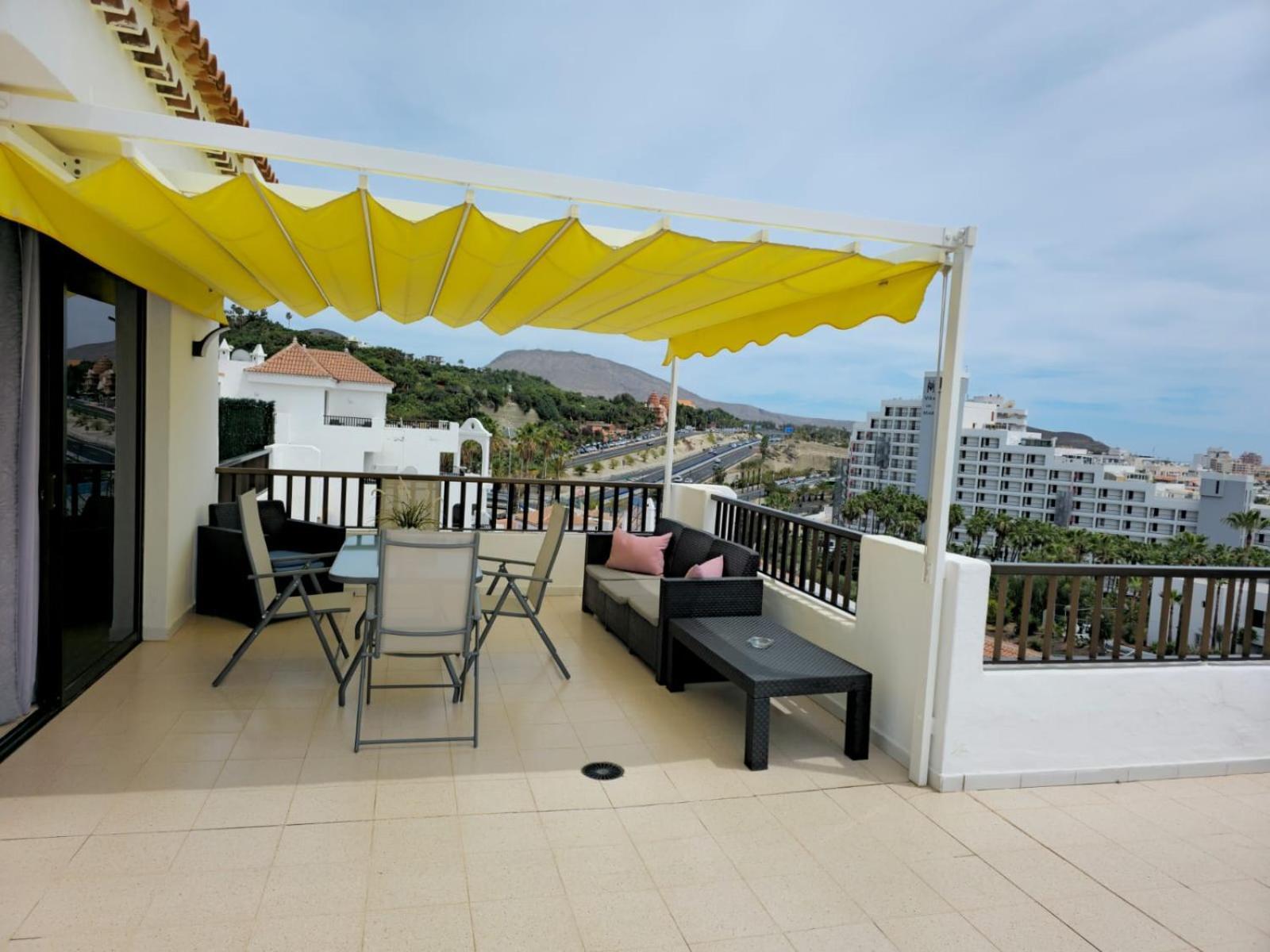 شقة Penthouse Sea View Jacuzzy Terrace & Pool Playa Feñabe المظهر الخارجي الصورة