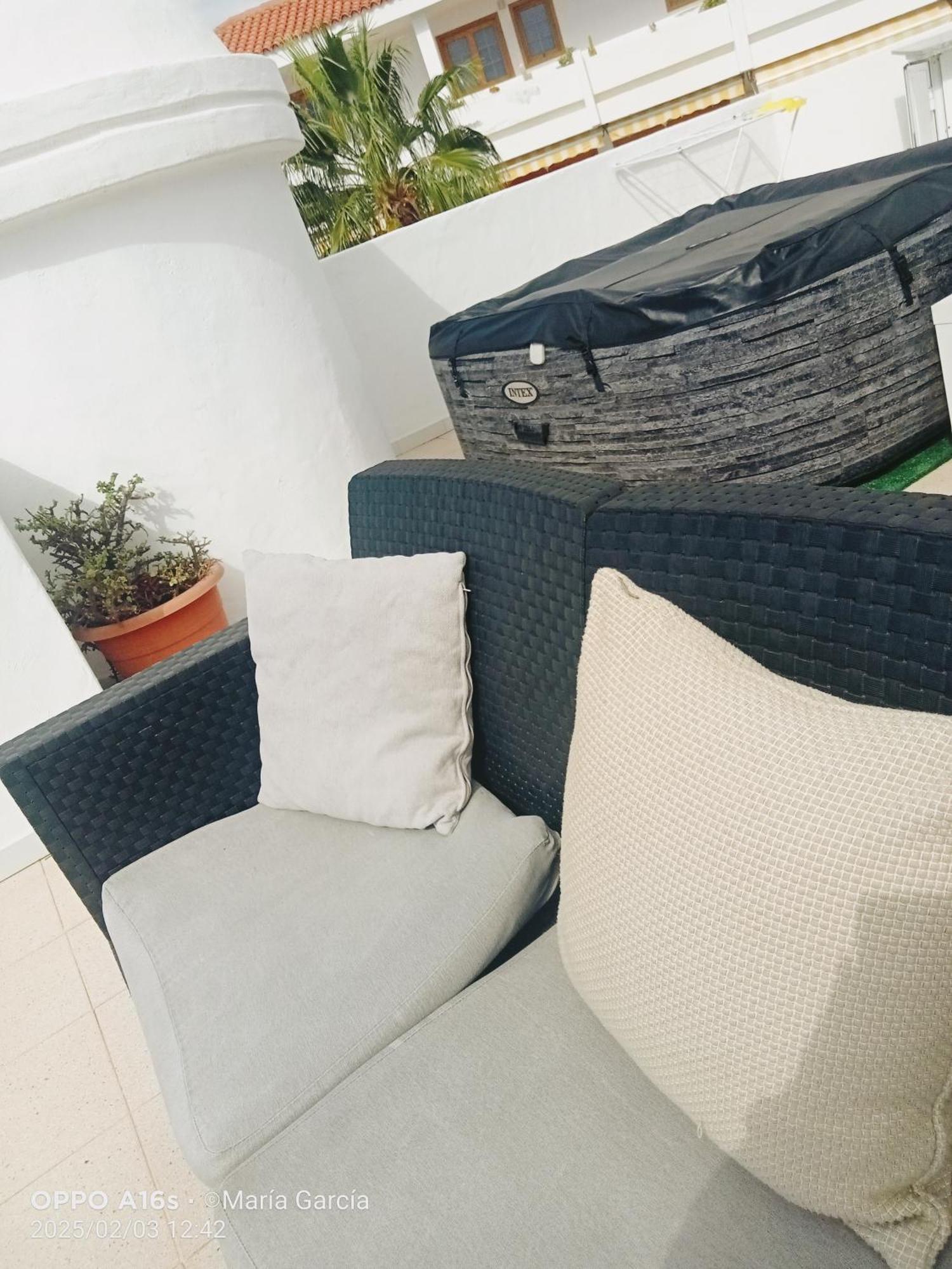 شقة Penthouse Sea View Jacuzzy Terrace & Pool Playa Feñabe المظهر الخارجي الصورة